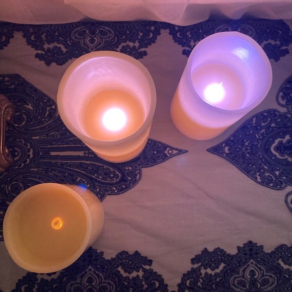 glow candles (3) with remote - Picture 6 of 13